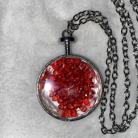 Lot of 40 Paparazzi Twinkly Treasury Red Necklace & Earring sets new in packages - Picture 11 of 11